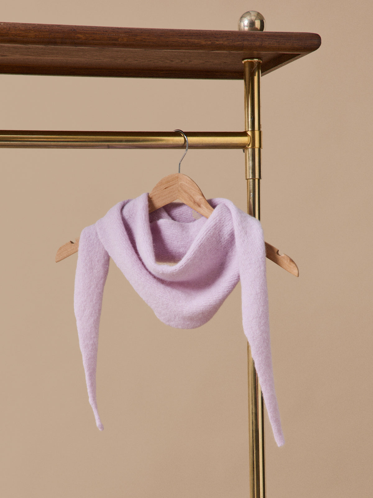 Damen-Dreickstuch – Cyrillus X Les 3 Tricoteurs