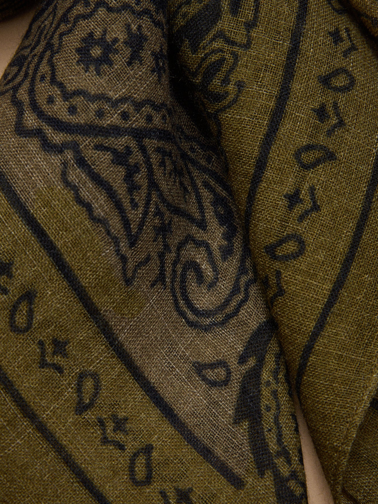 Unisex-Bandana aus Wolle
