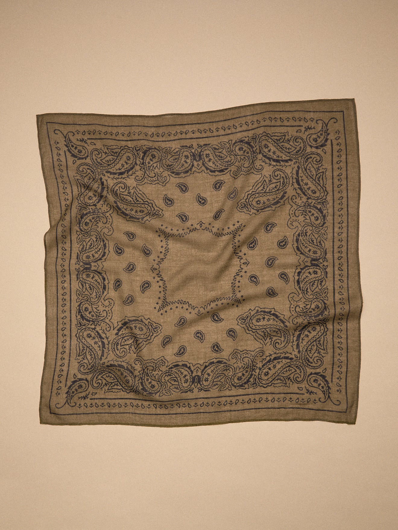 Unisex-Bandana aus Wolle