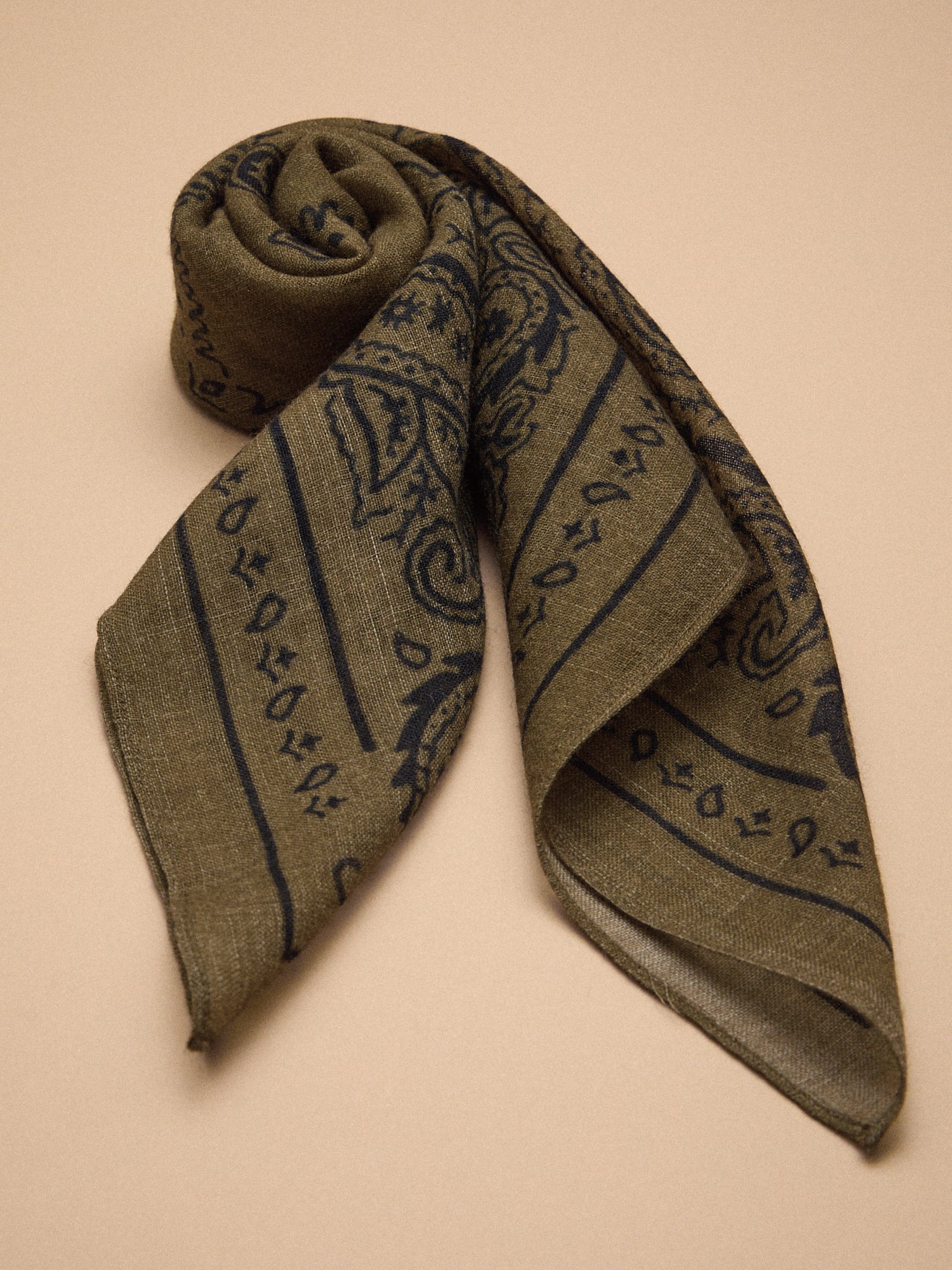 Unisex-Bandana aus Wolle