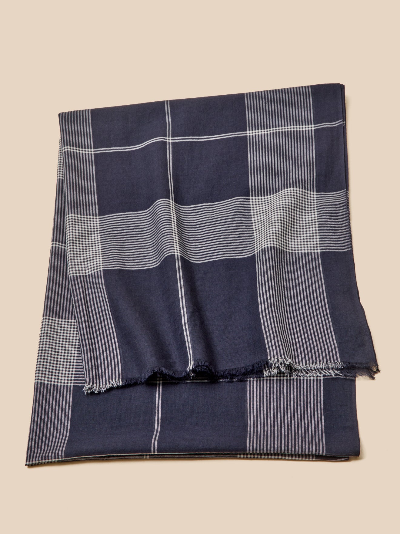 Karierter Schal für Erwachsene