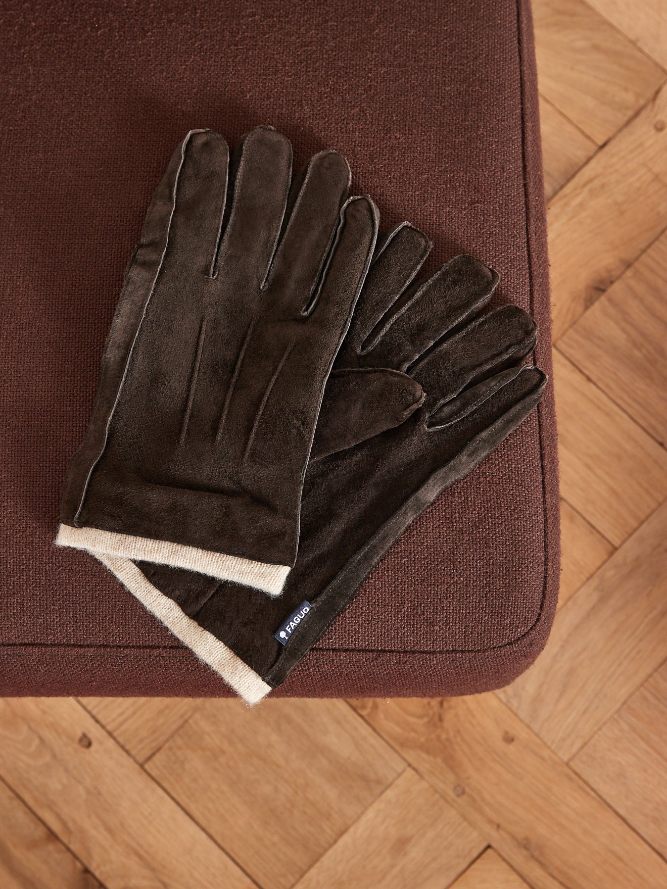 Herren-Handschuhe aus Leder « Gloves » - Faguo-Kollektion