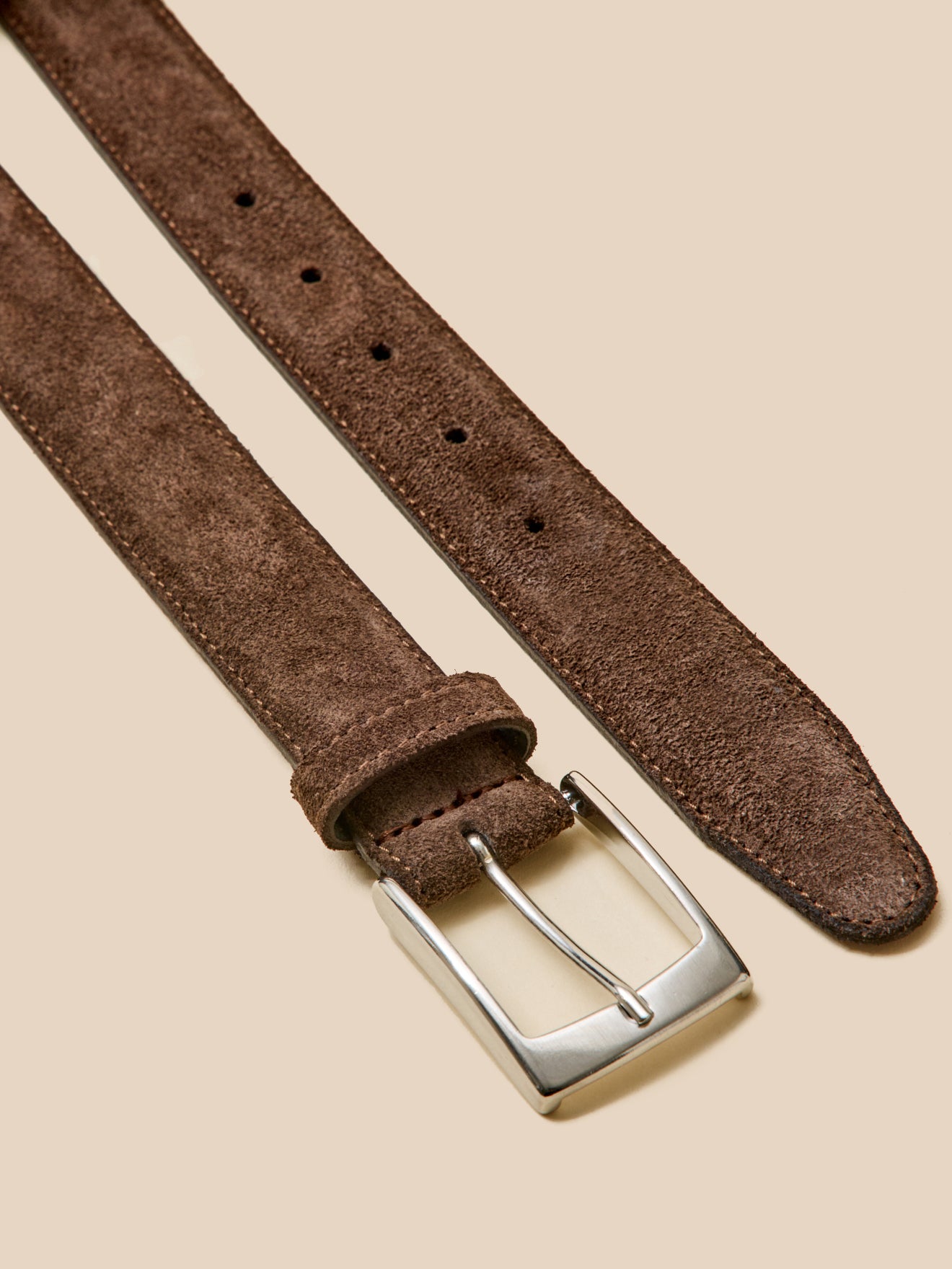 Herrengürtel aus Veloursleder