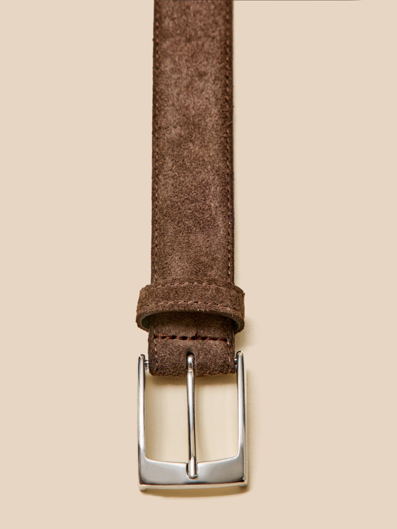 Herrengürtel aus Veloursleder