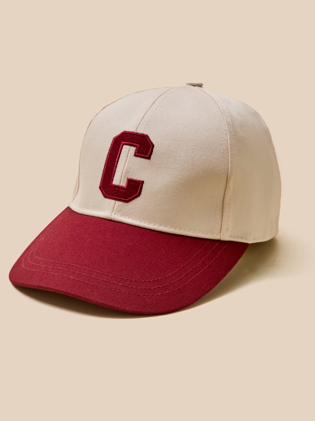 Zweifarbige Schirmmütze für Erwachsene und Kinder