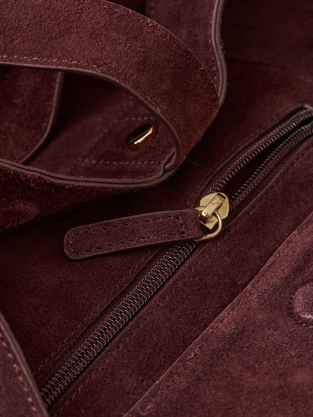 Damen-Jutebeutel aus Leder - Lederwarenkollektion von Cyrillus