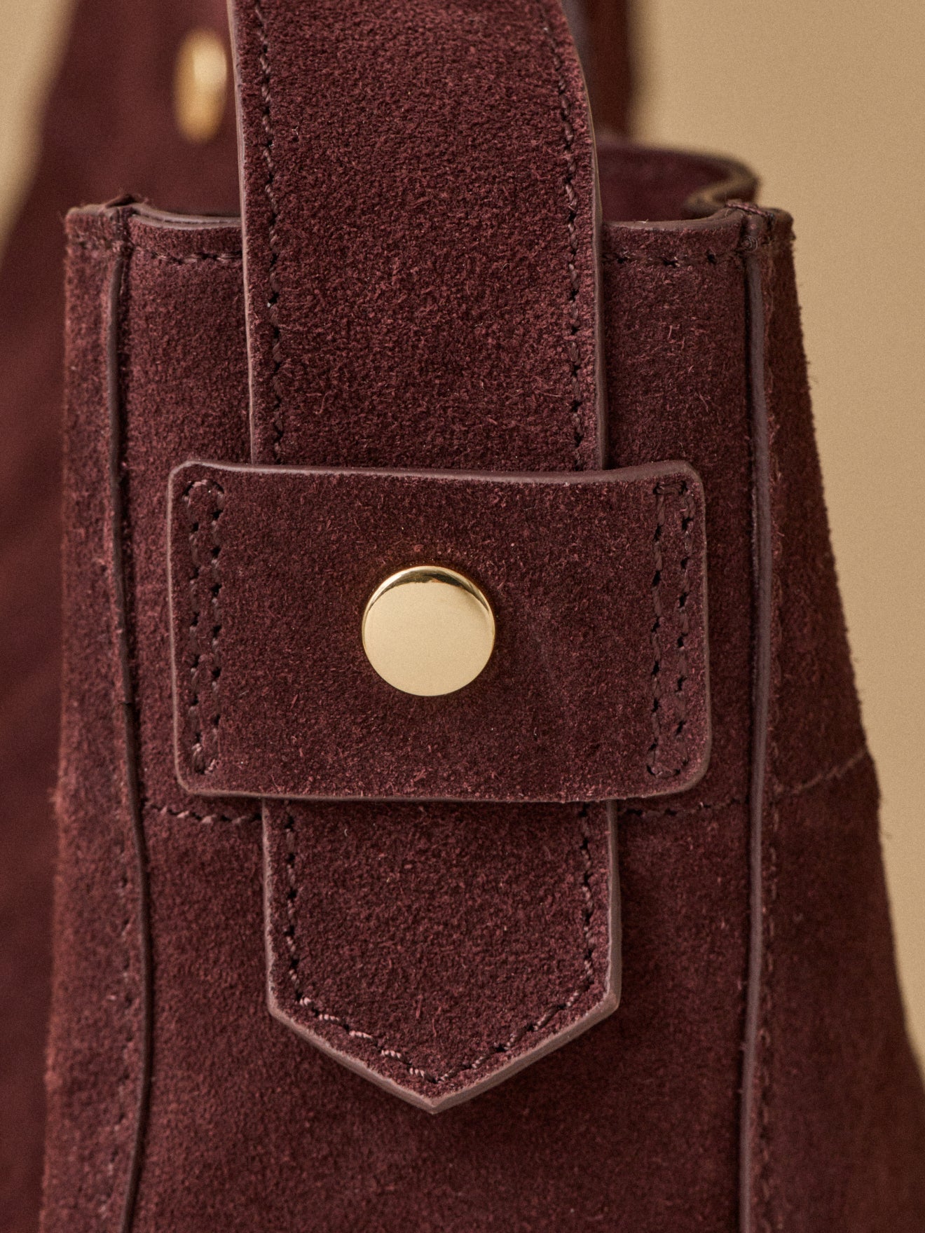 Damen-Jutebeutel aus Leder - Lederwarenkollektion von Cyrillus