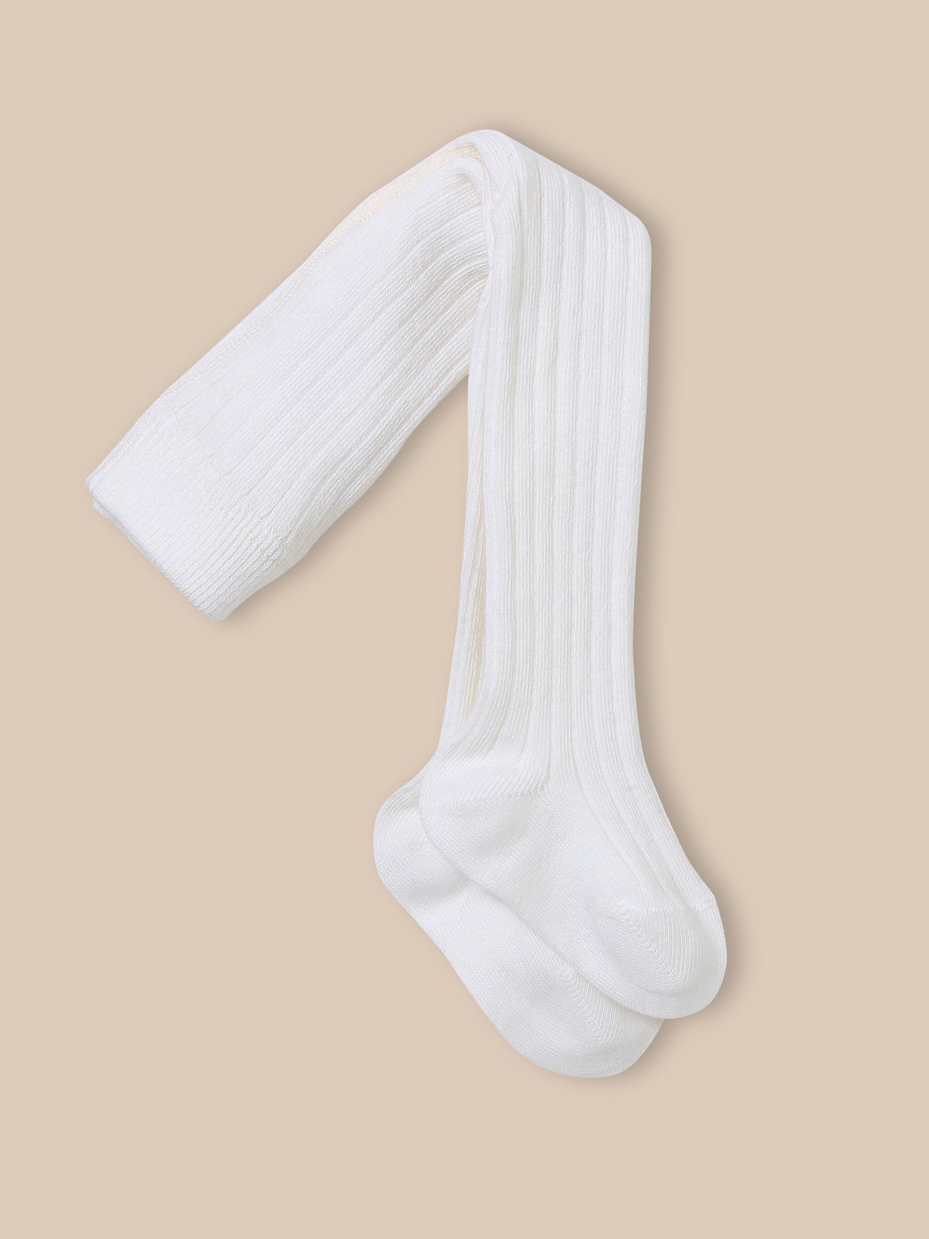 Baby-Strumpfhose aus Rippstrick