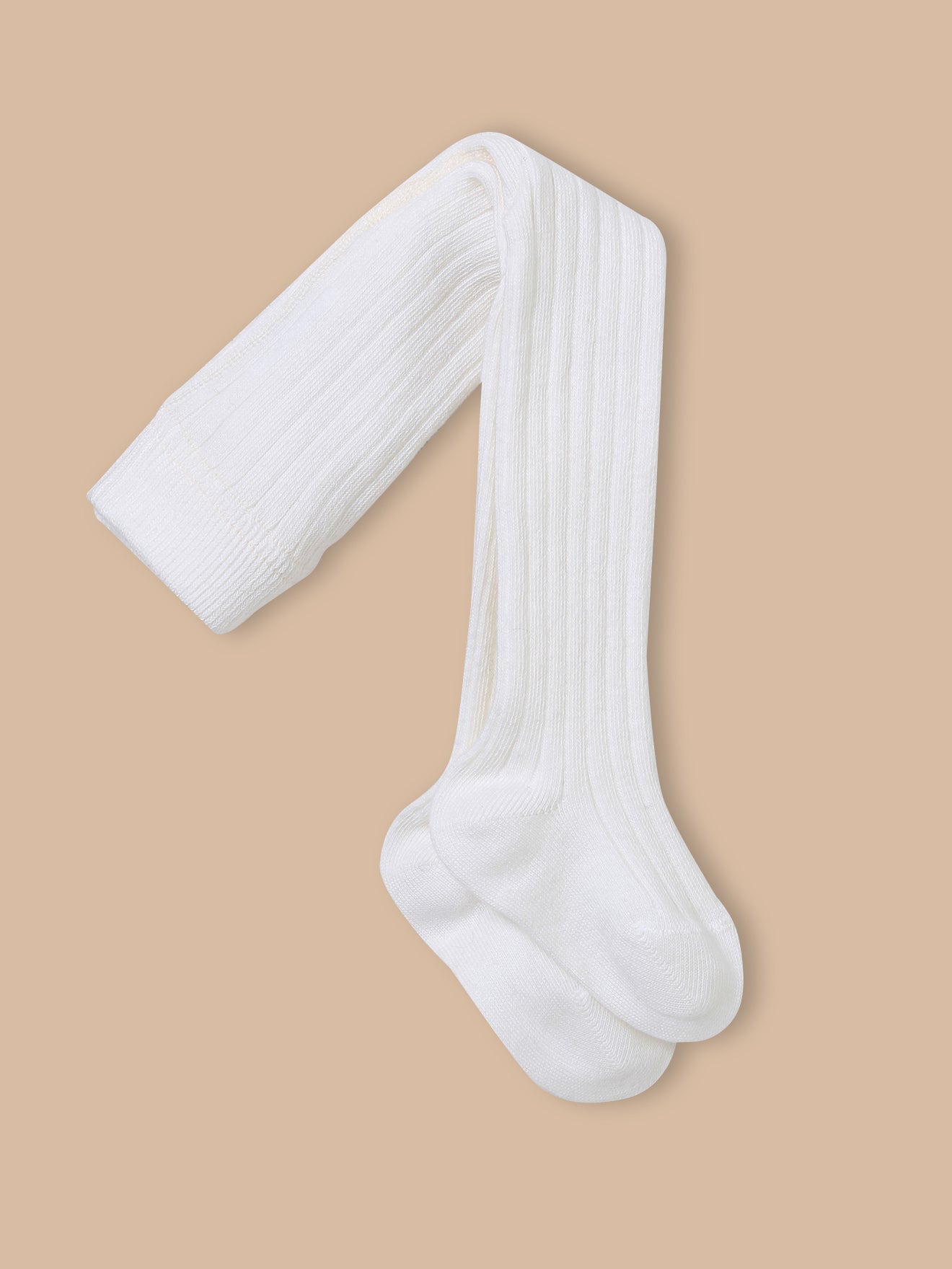 Baby-Strumpfhose aus Rippstrick