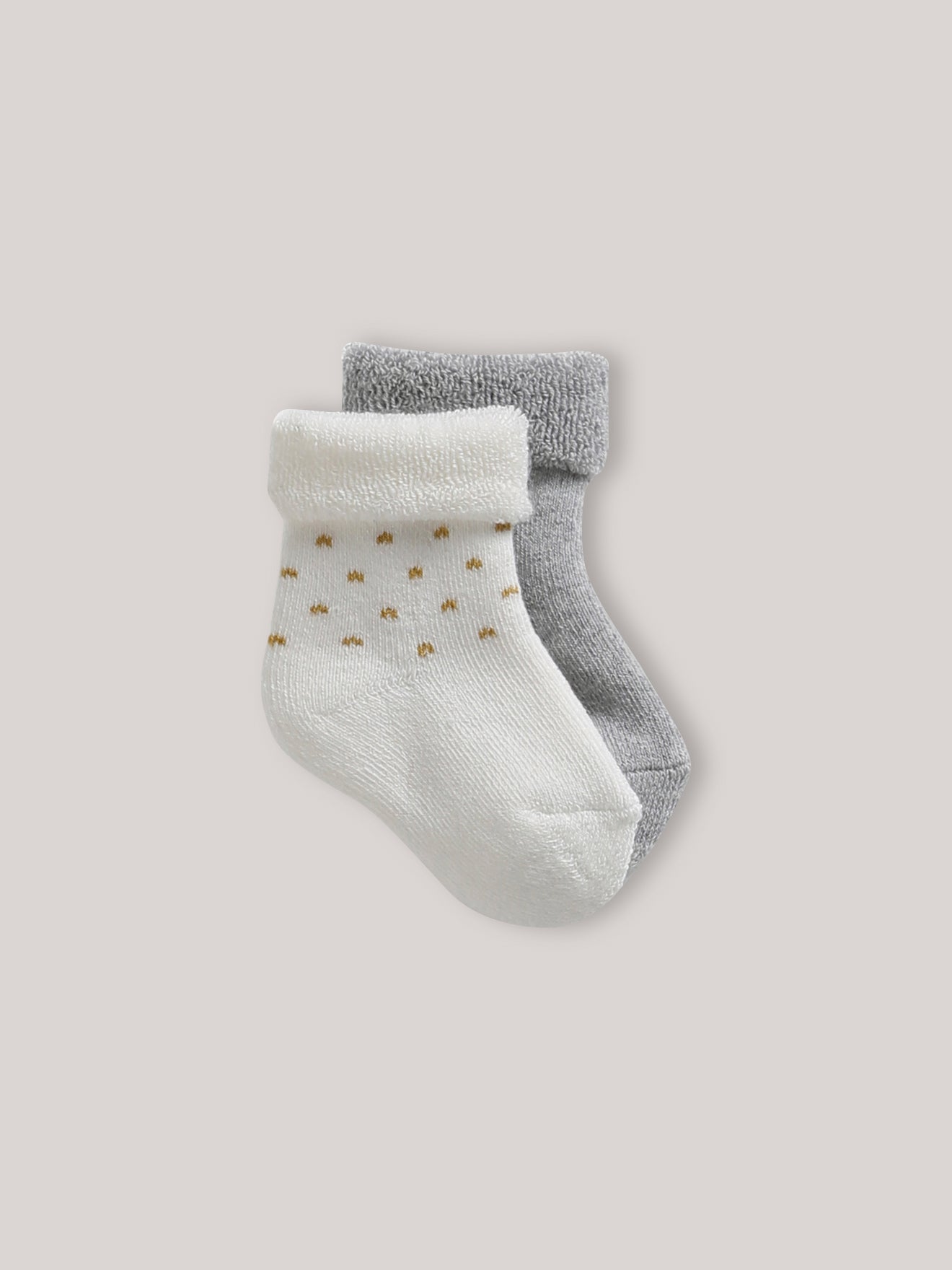 Babysocken aus Bouclé im 2er-Pack