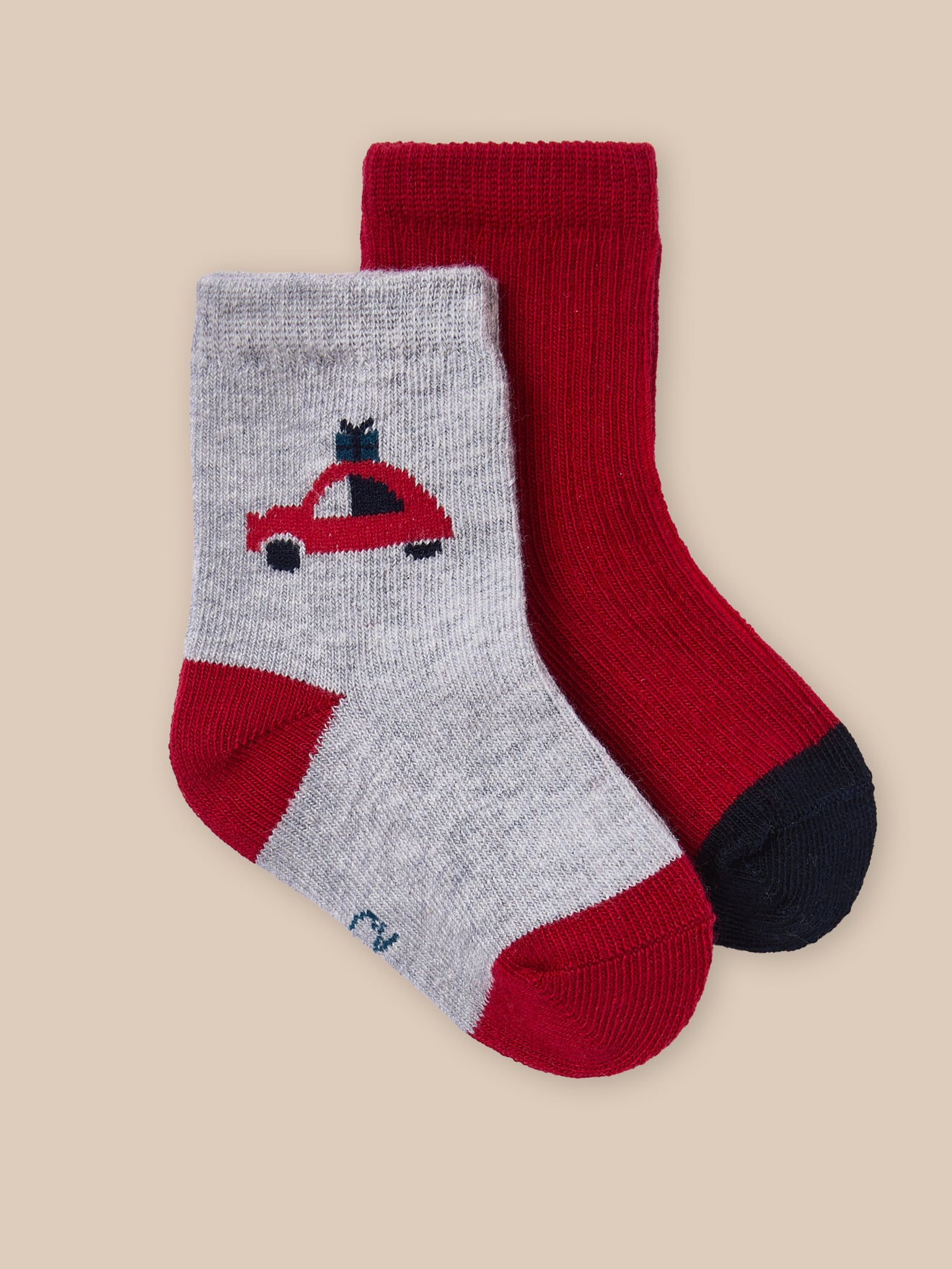 Baby-Socken im 2er-Pack