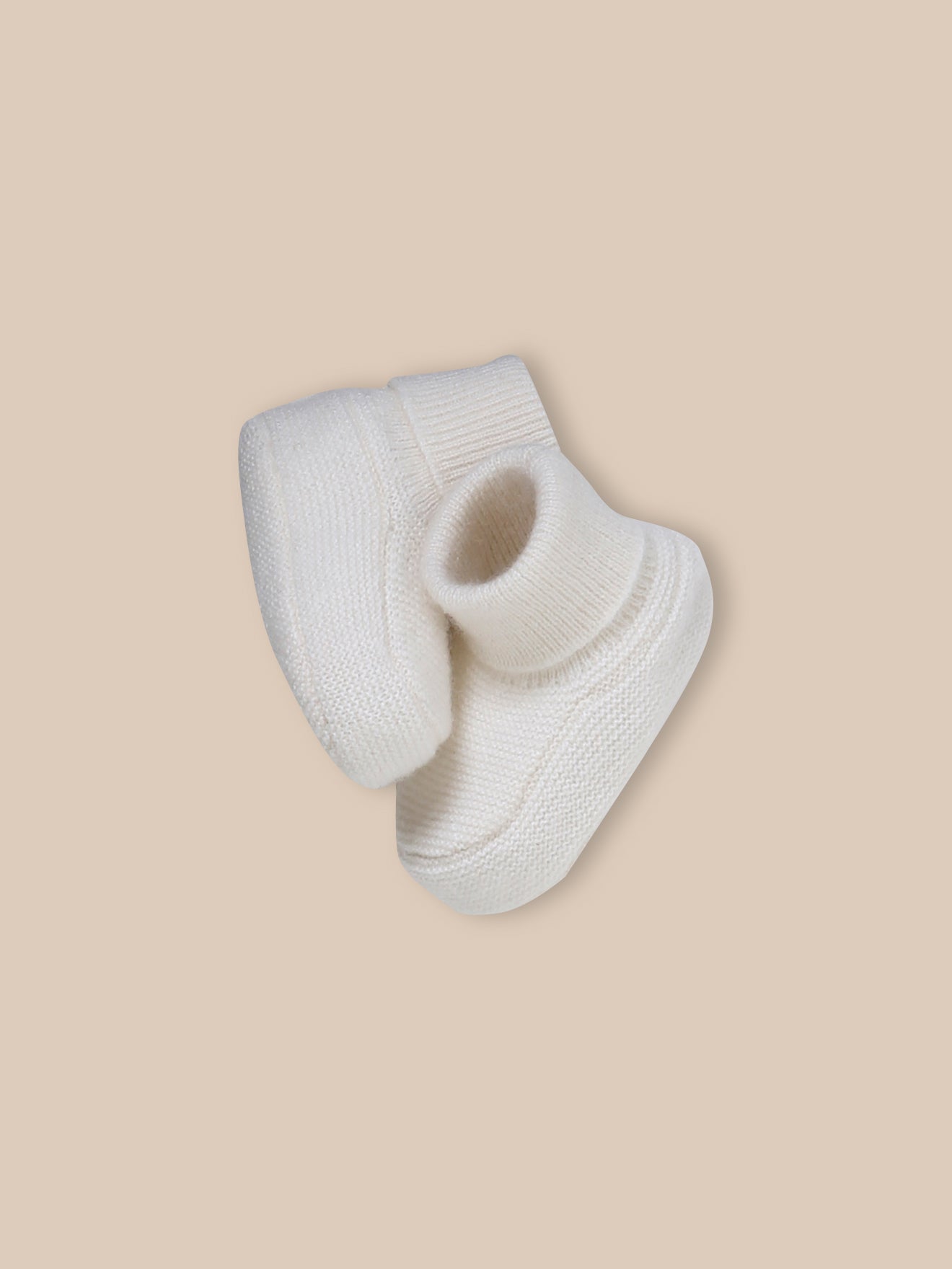 Baby-Strickschuhe aus Kaschmir