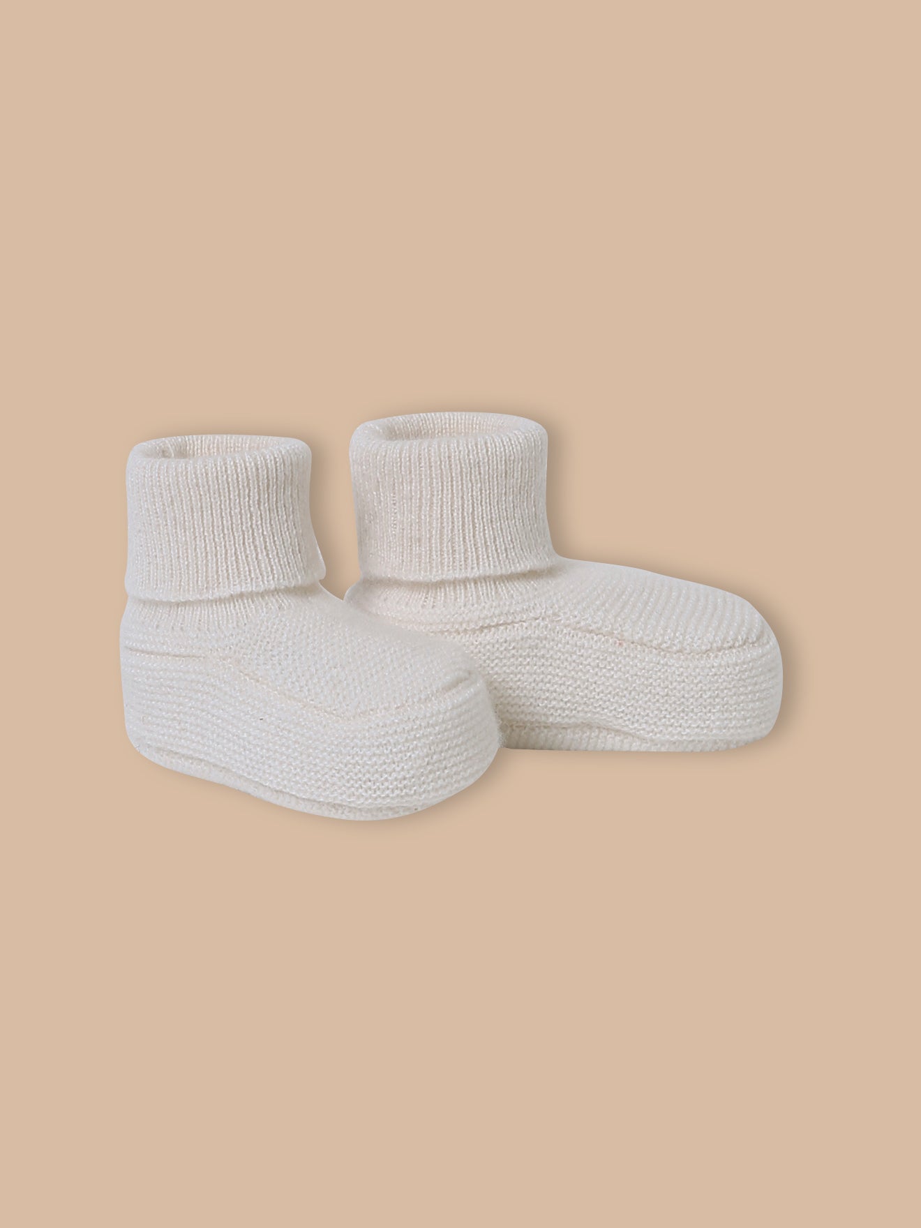 Baby-Strickschuhe aus Kaschmir
