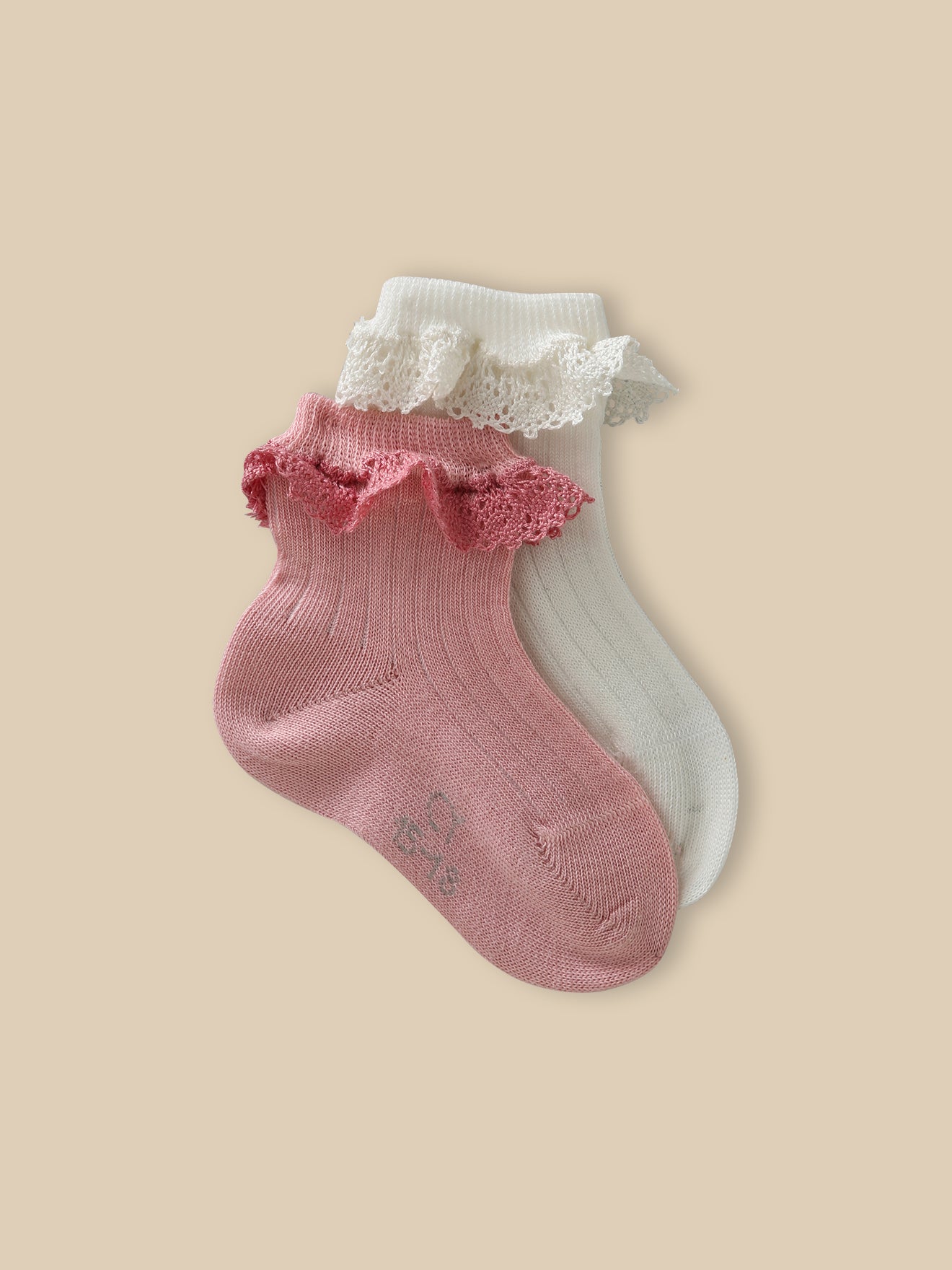 Set aus 2 Paar Socken für Babys