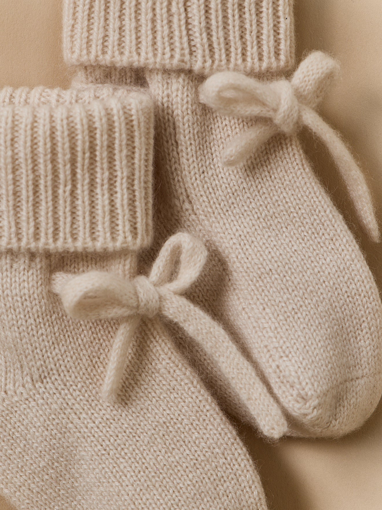 Babyschuhe aus Kaschmir