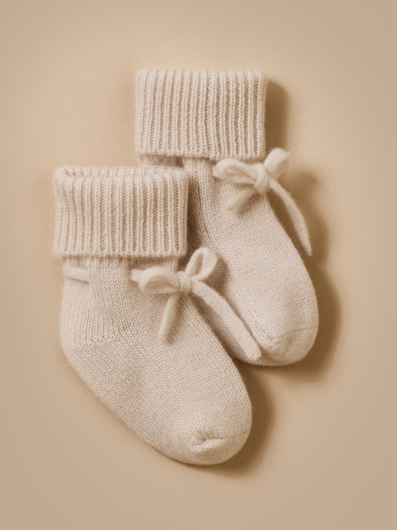Babyschuhe aus Kaschmir