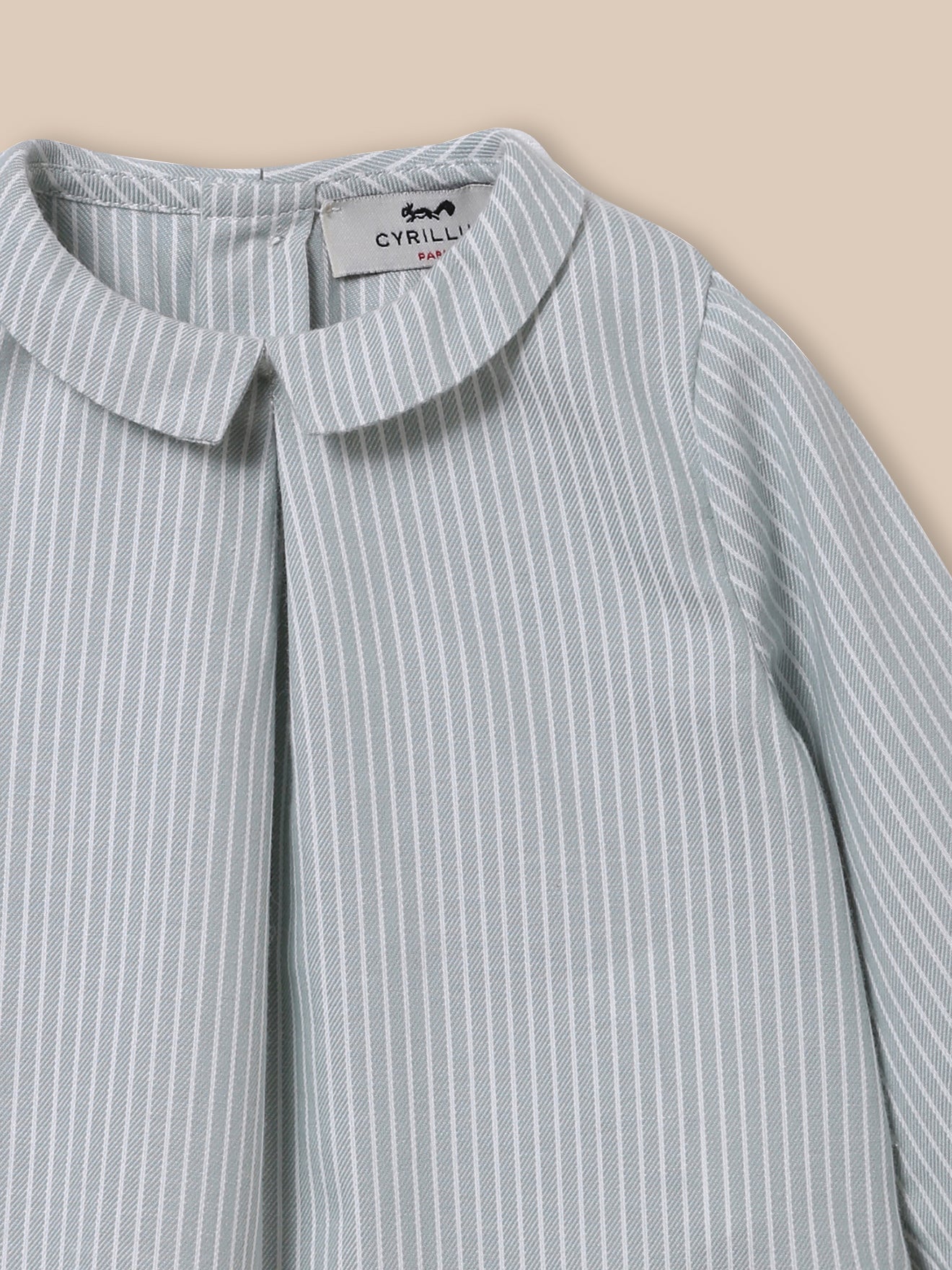 Babybluse mit Vichy-Karos