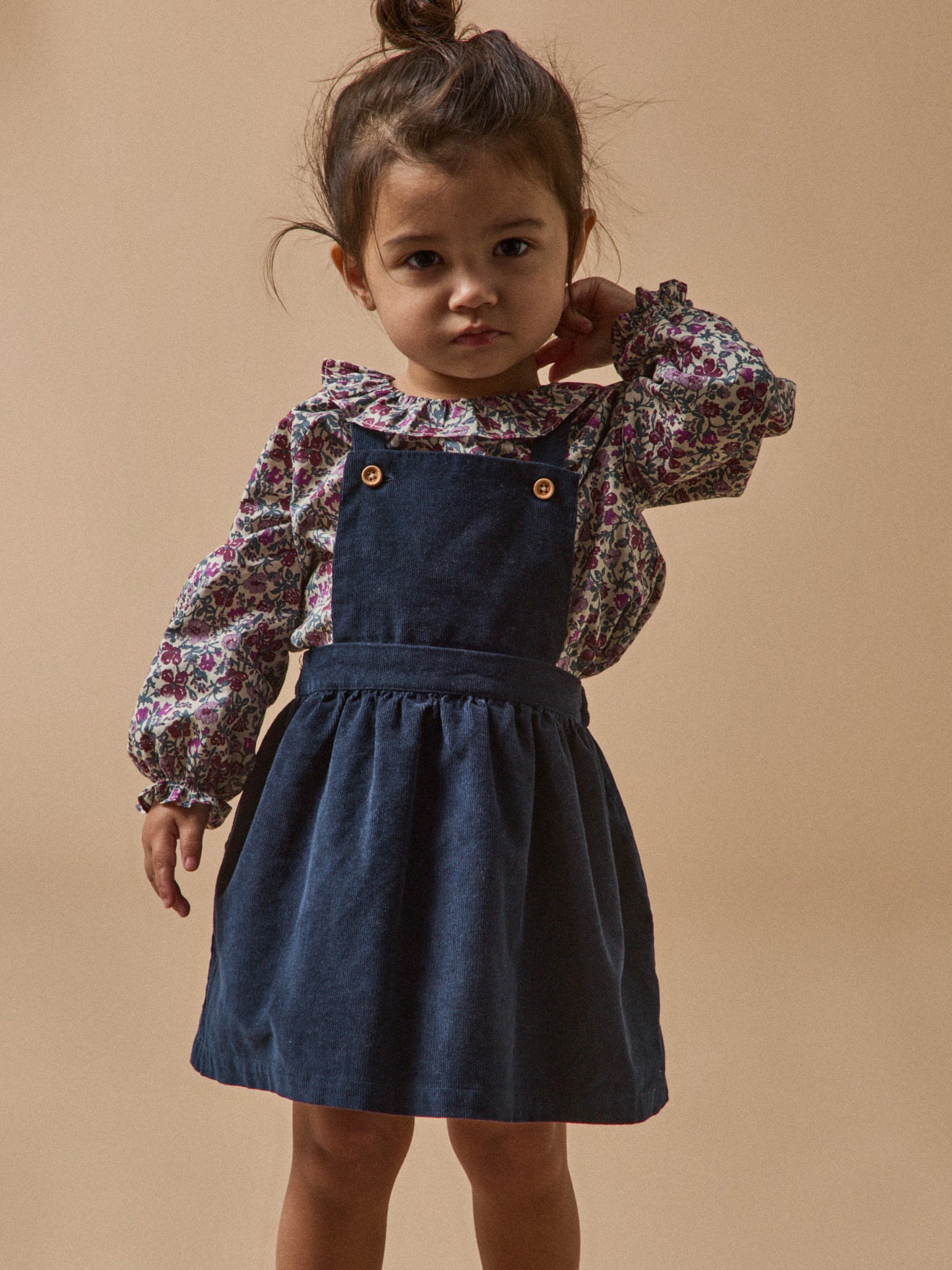 Babybluse aus Liberty®-Stoff « Babingdon »