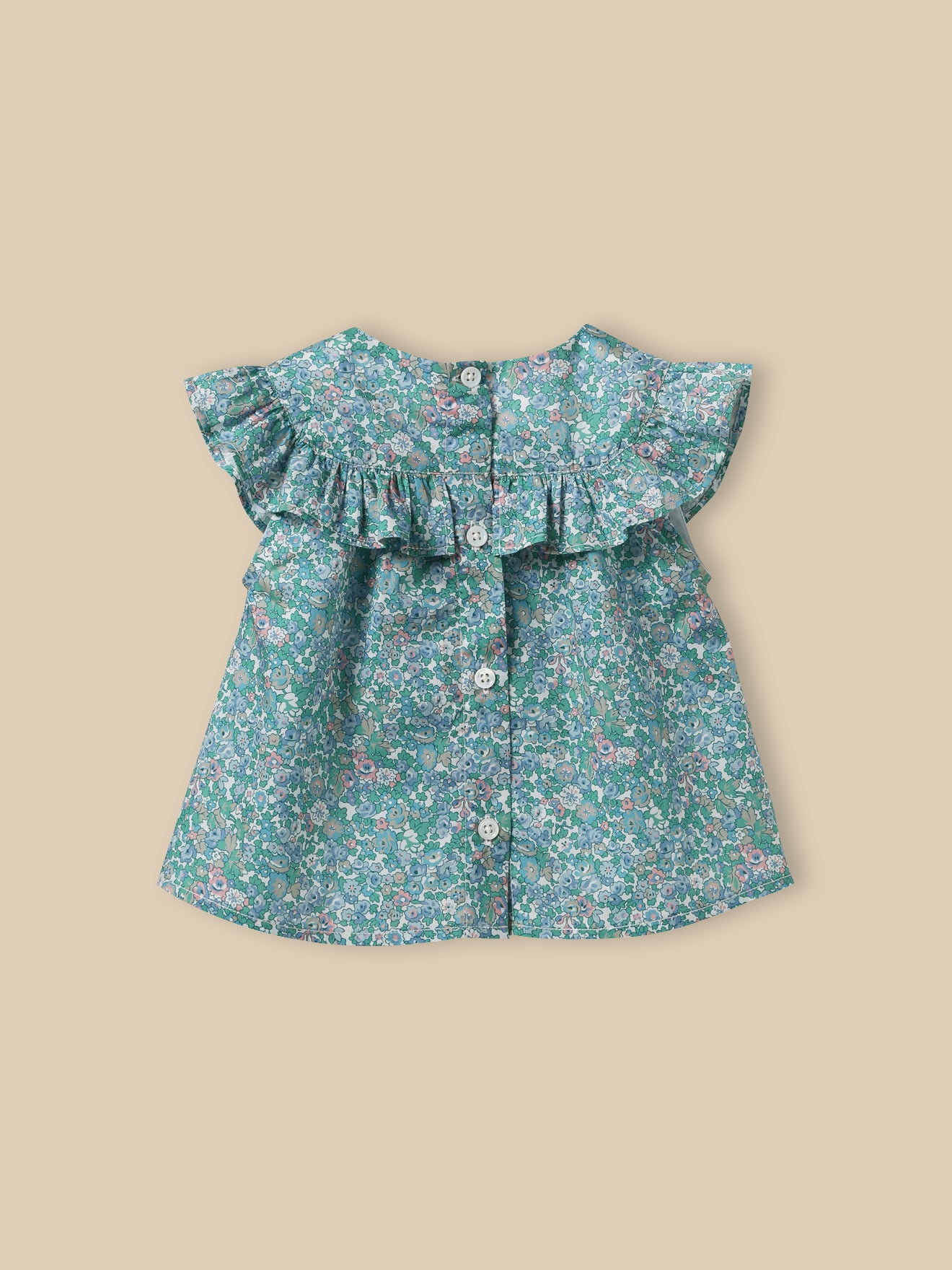 Baby-Top aus Liberty®-Stoff « Harriet »