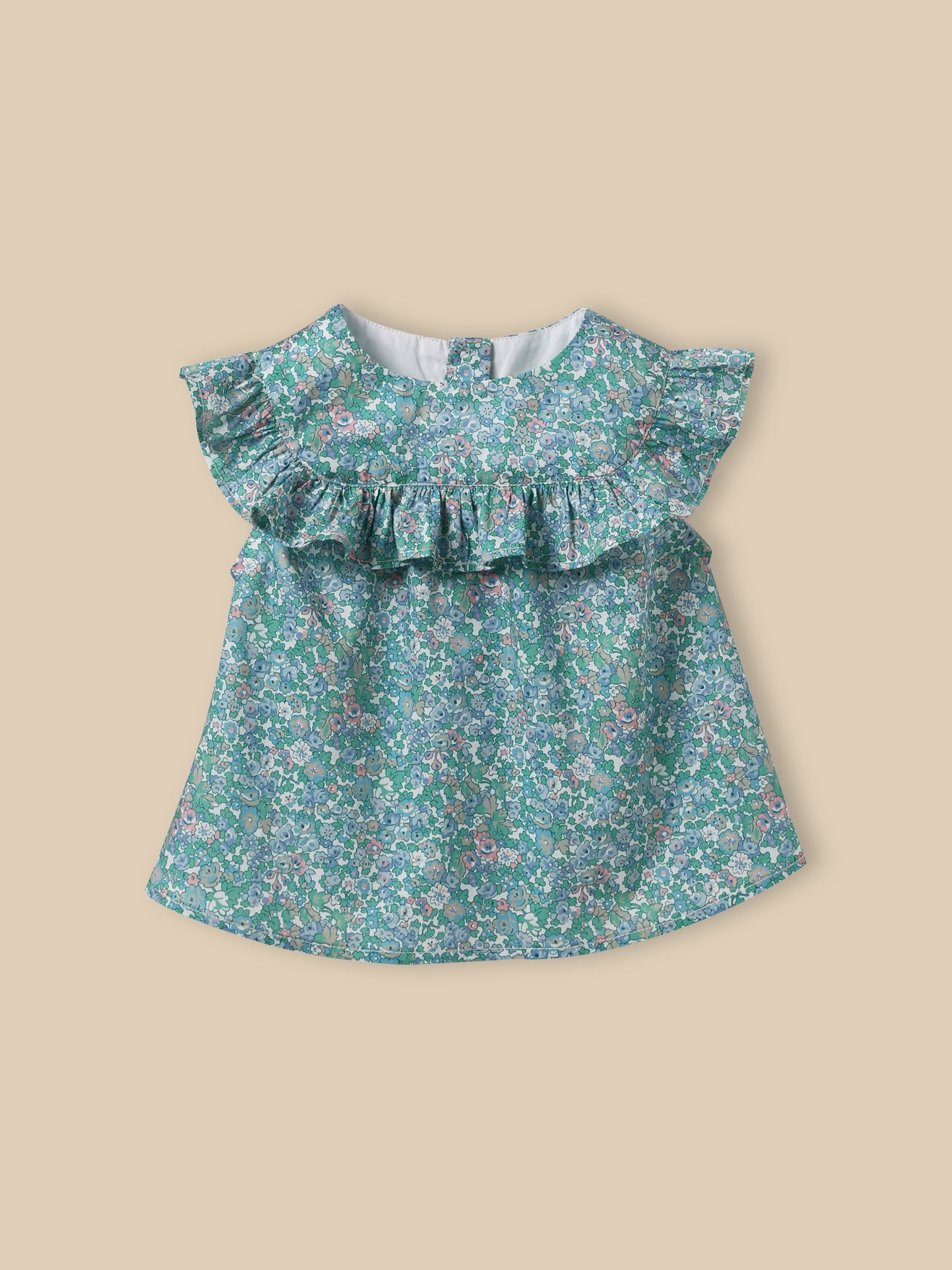 Baby-Top aus Liberty®-Stoff « Harriet »
