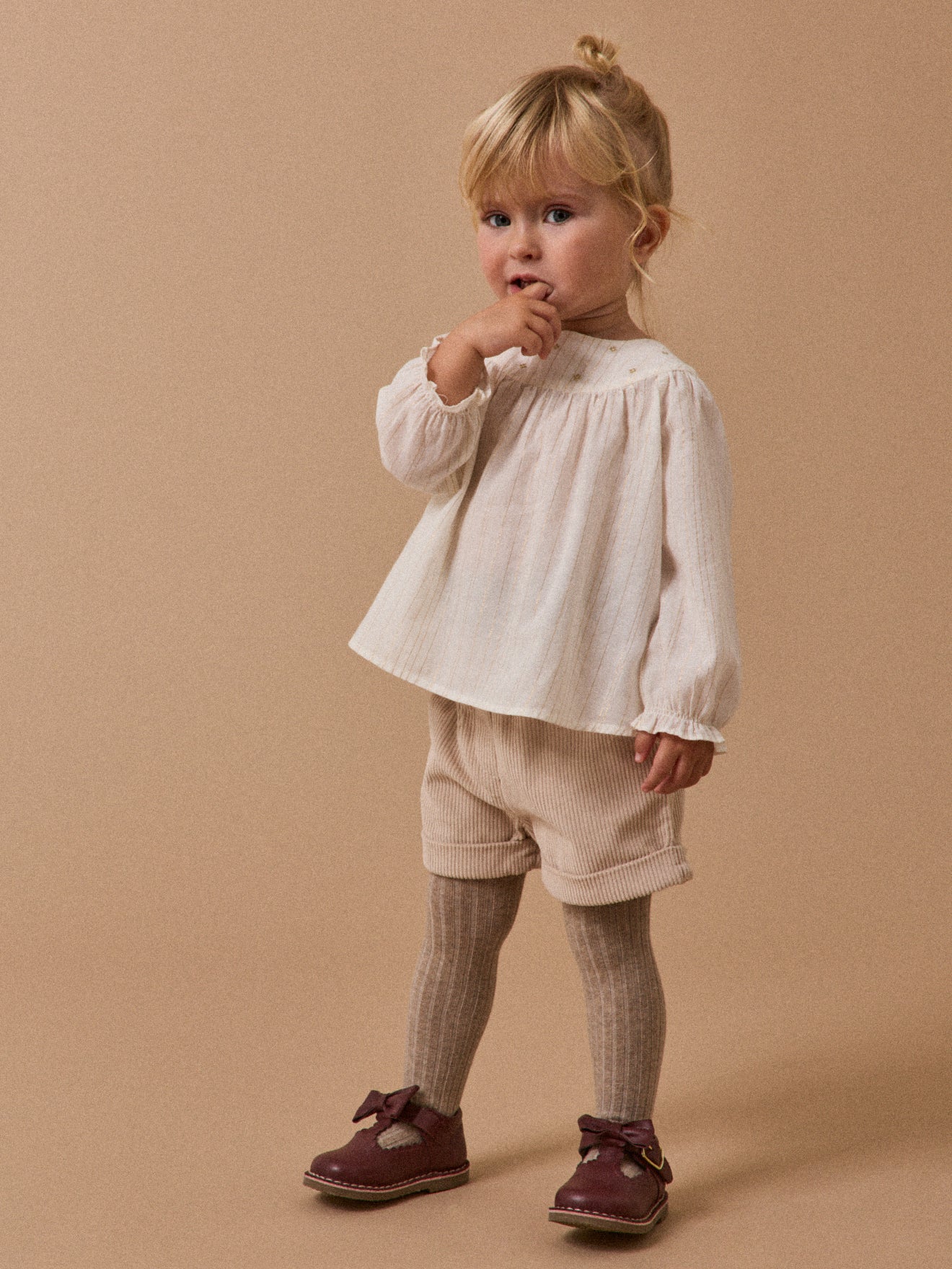 Festliche Baby-Bluse