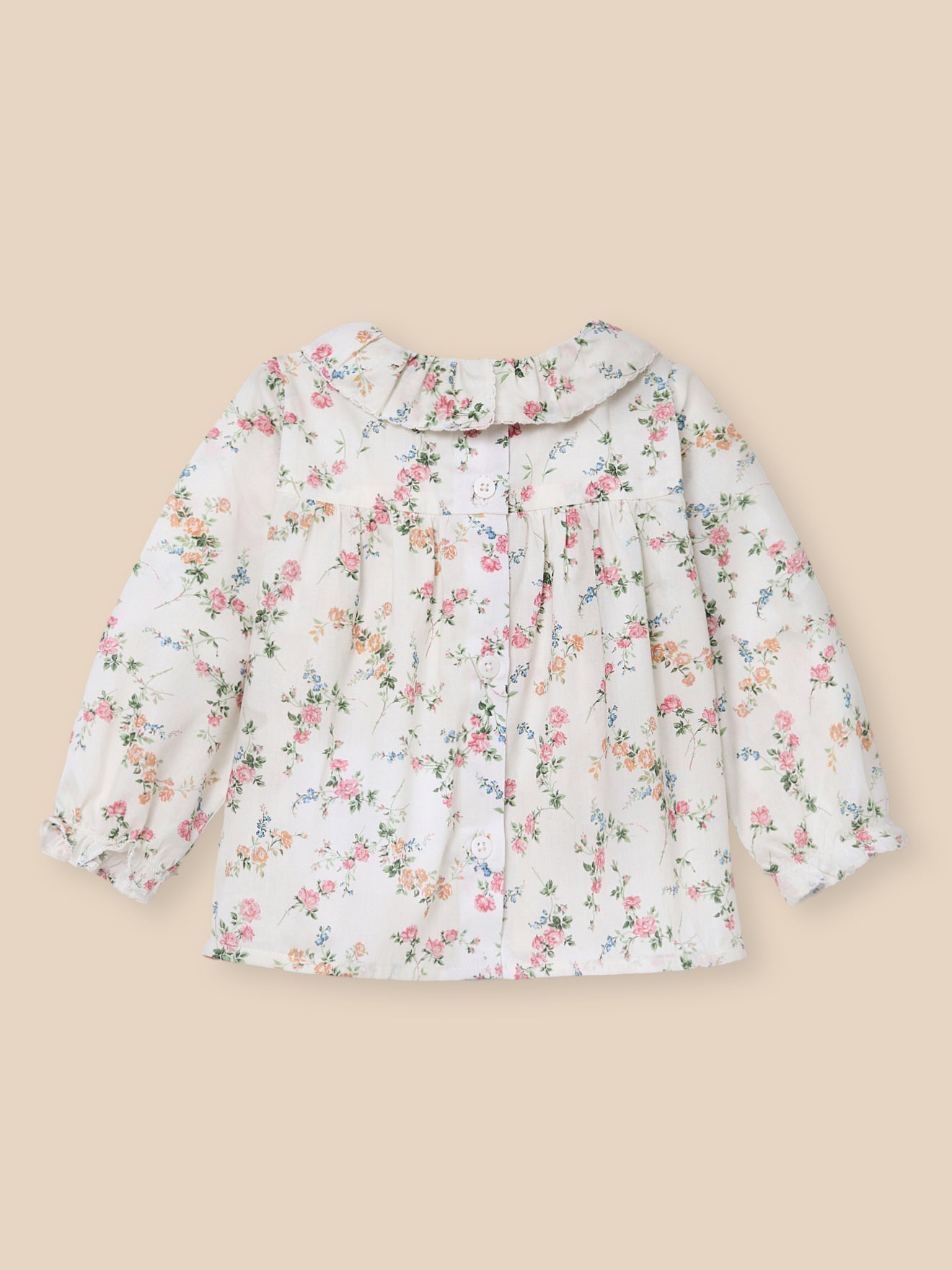 Bluse aus Liberty-Stoff, Baby
