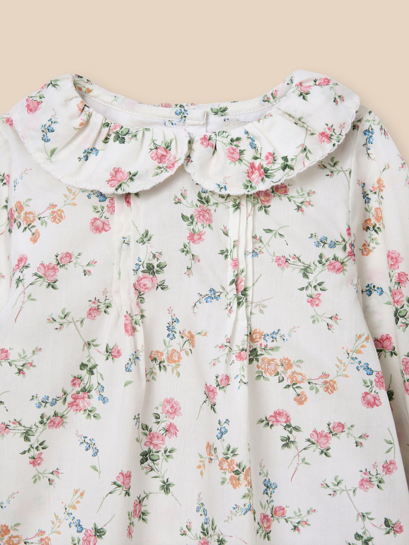 Bluse aus Liberty-Stoff, Baby