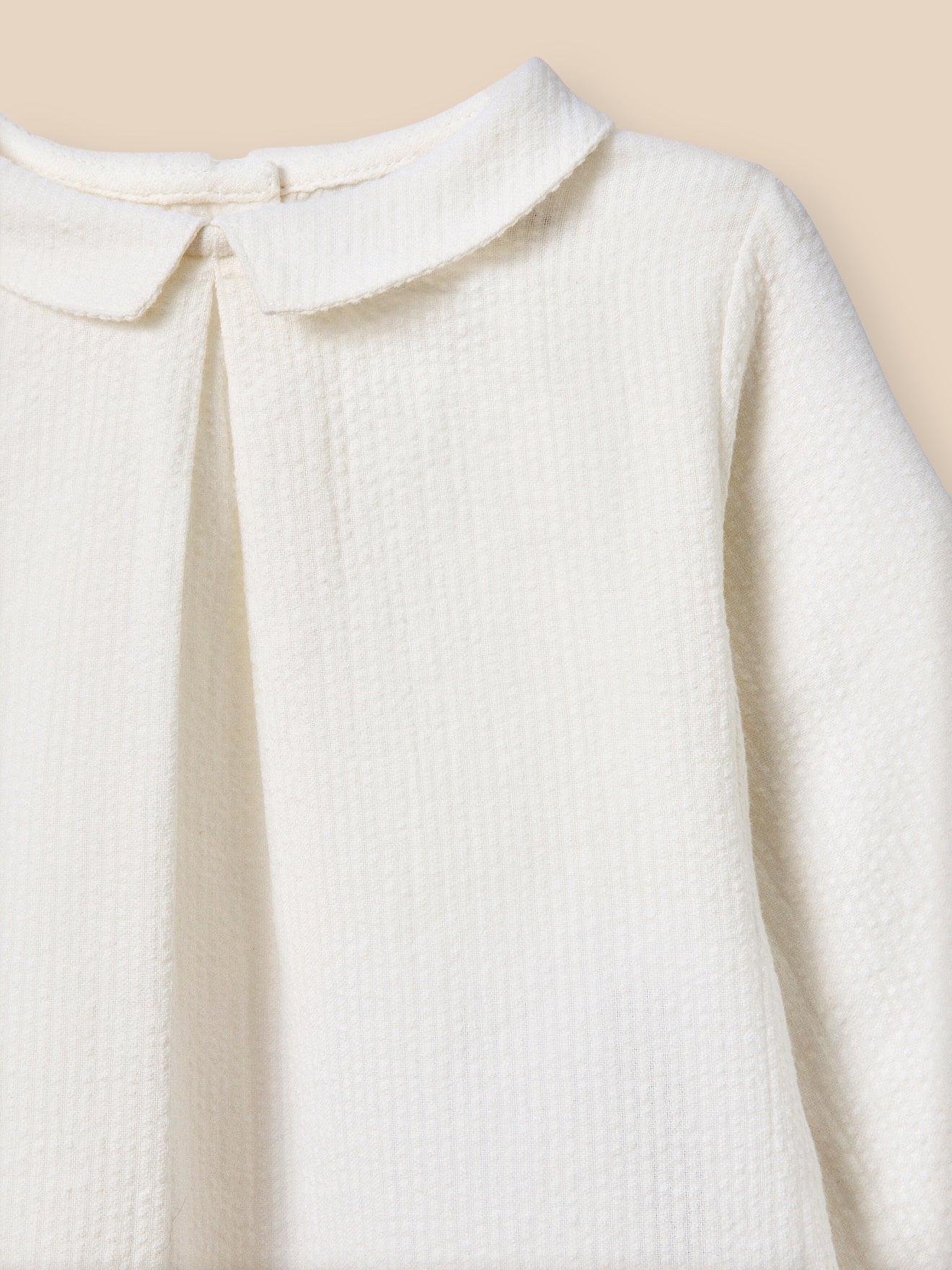 Bluse aus Miniseersucker, Baby