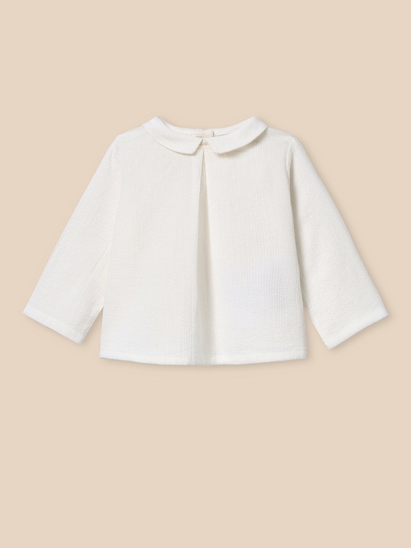 Bluse aus Miniseersucker, Baby