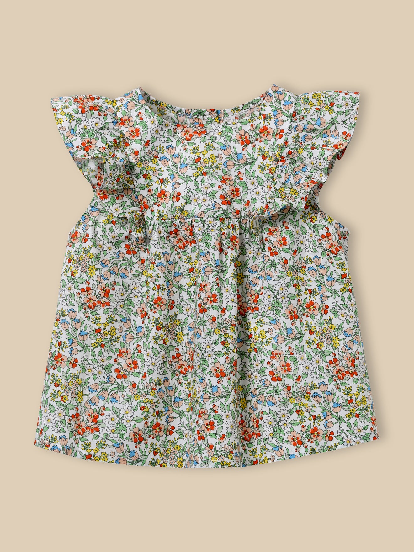 Bluse aus Liberty-Stoff, Baby