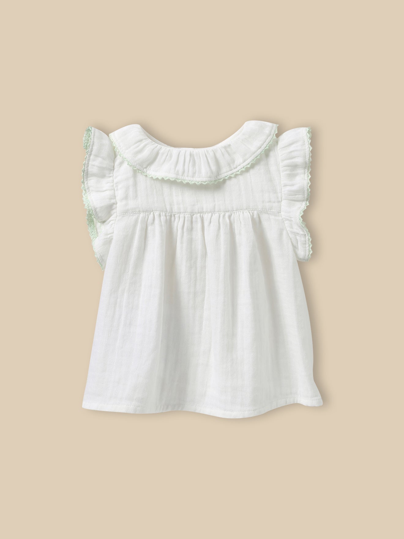 Bluse aus Musselin, Baumwolle, Baby