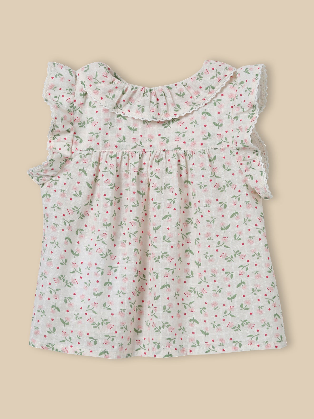 Bluse aus Musselin, Baumwolle, Baby