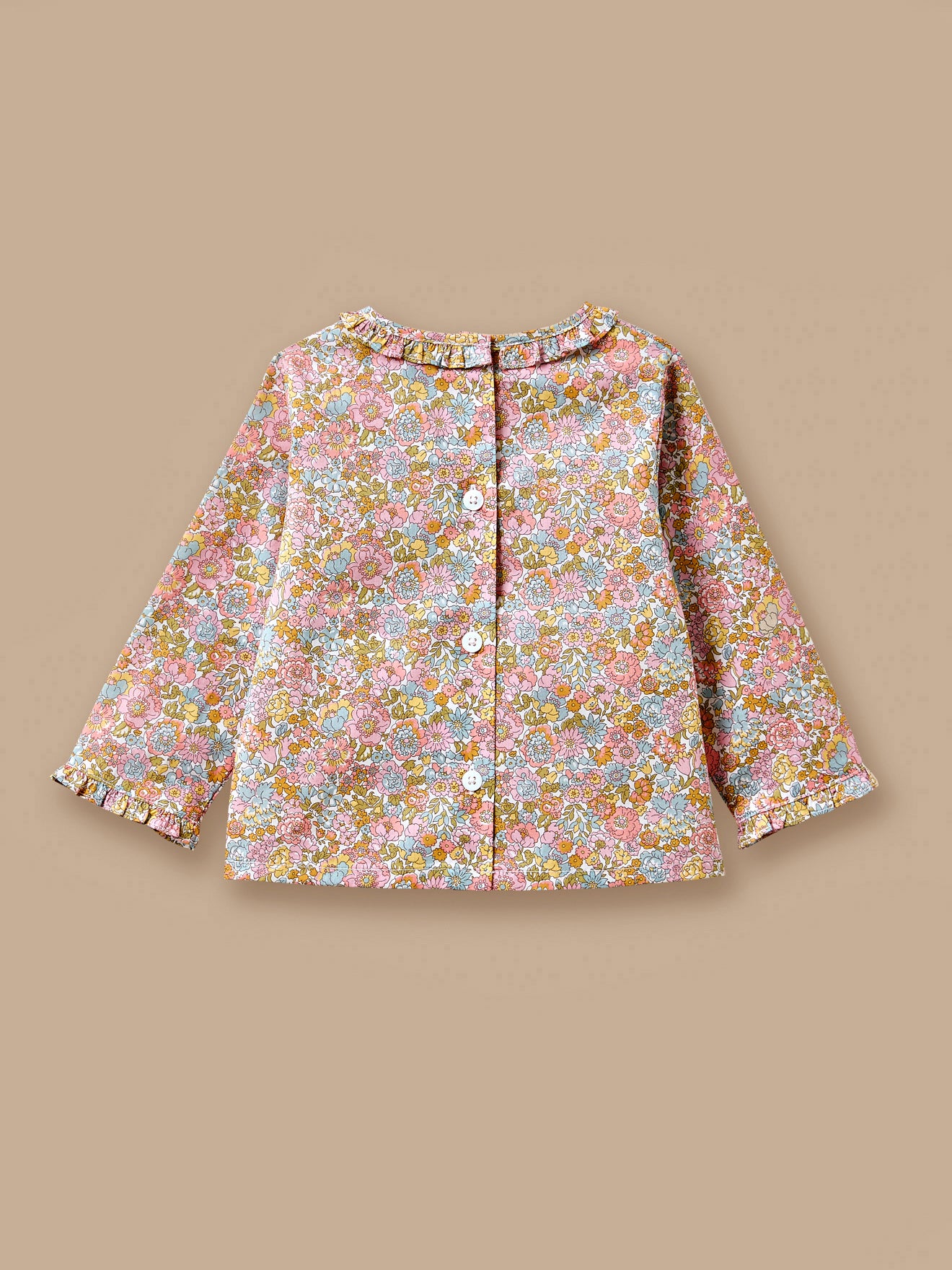 Pelerine aus Liberty Stoff für Babys