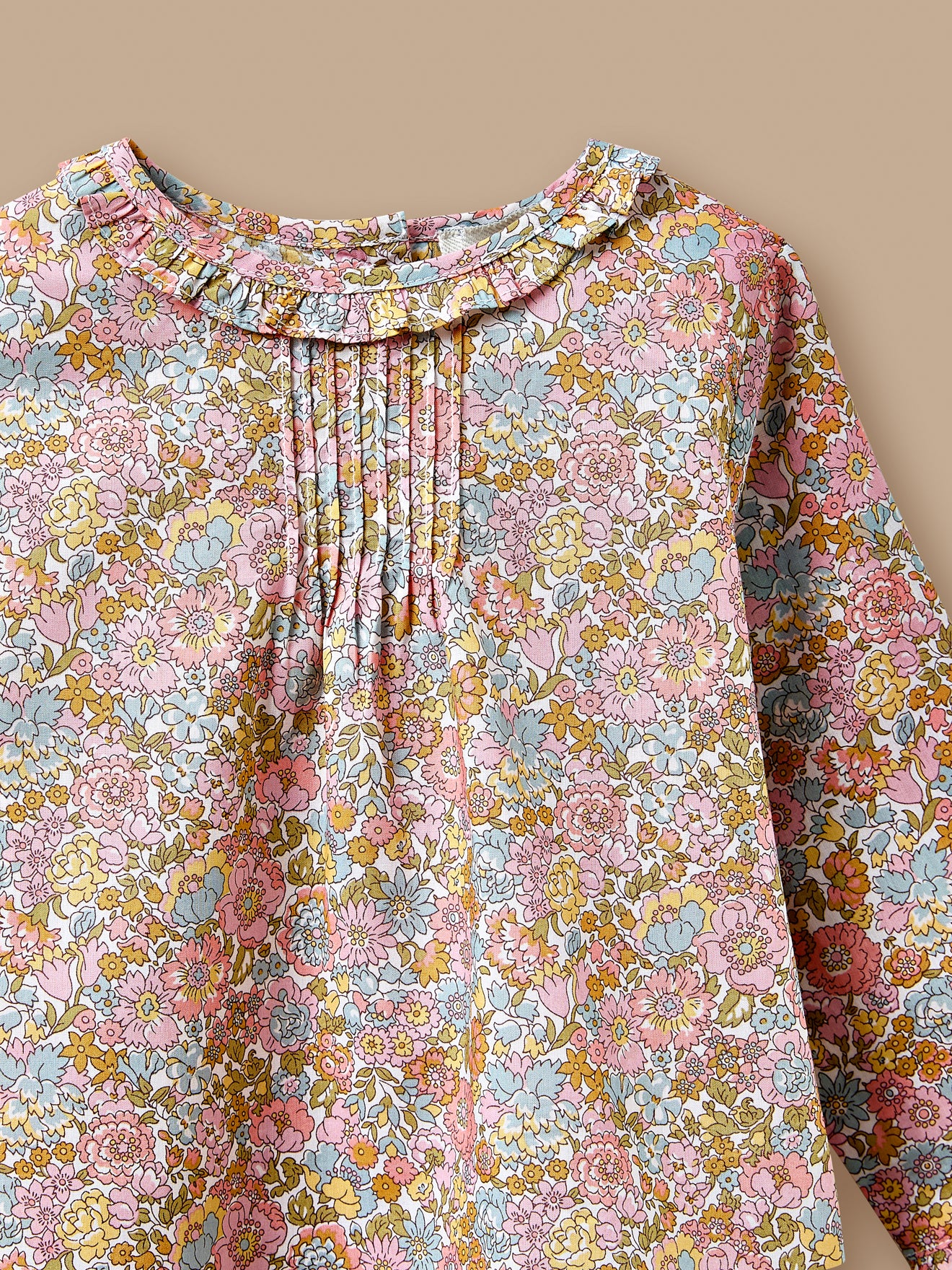 Pelerine aus Liberty Stoff für Babys