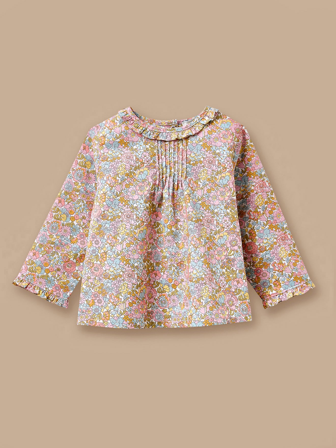 Pelerine aus Liberty Stoff für Babys