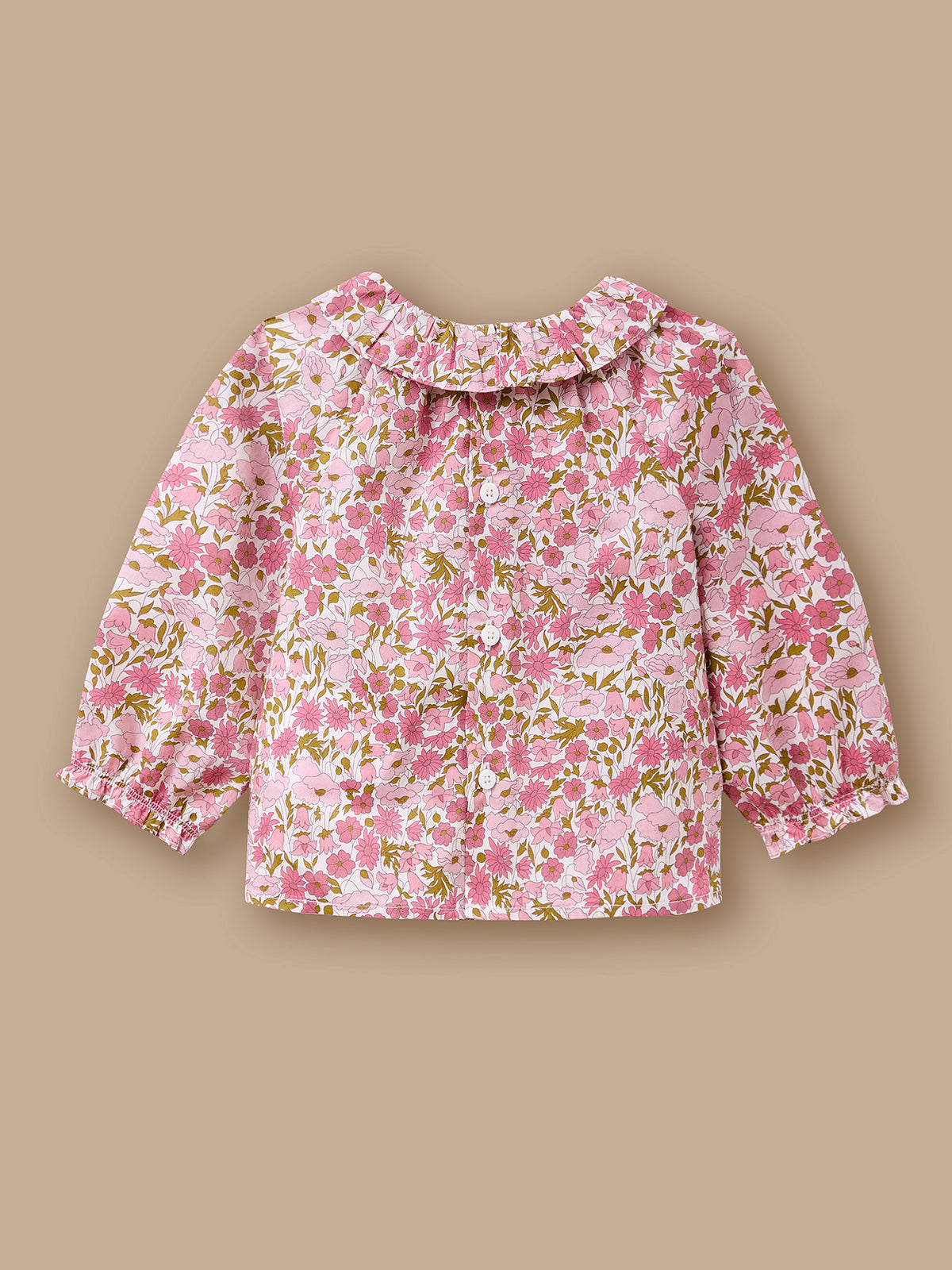 Bluse aus Liberty-Stoff für Babys