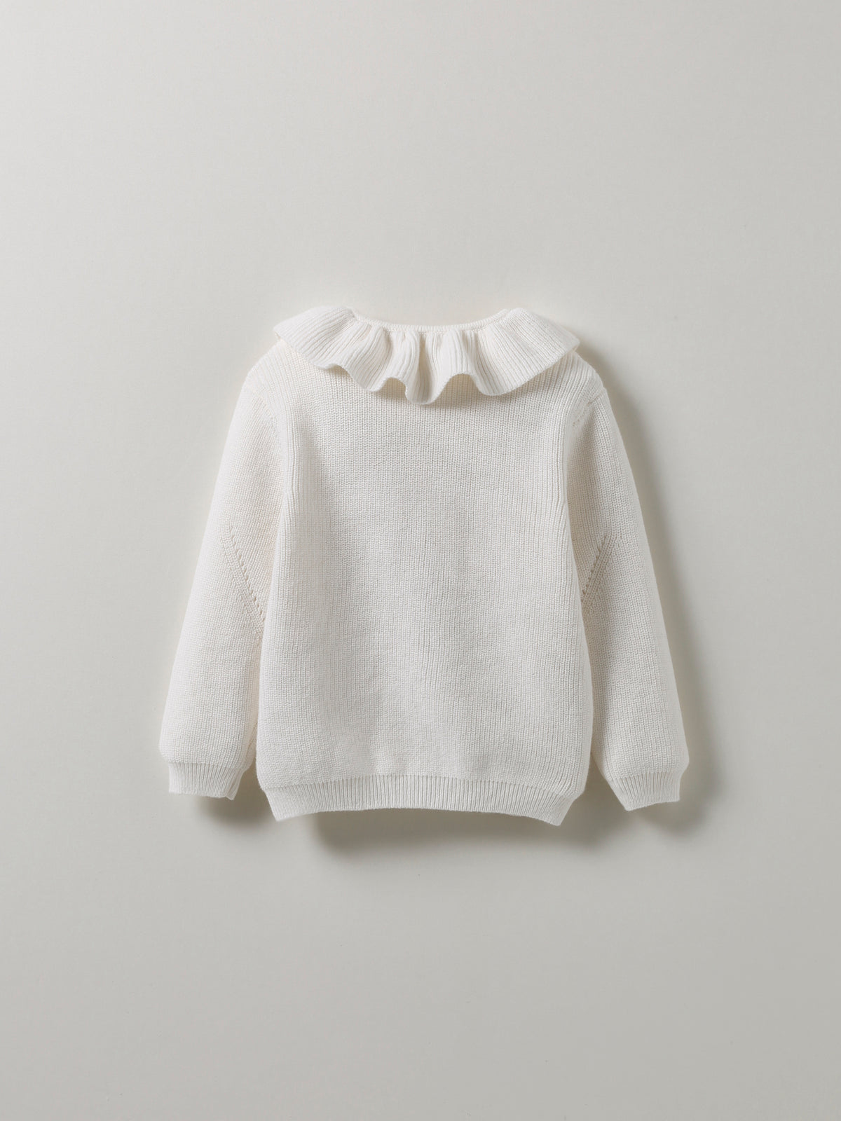 Baby-Cardigan - Bio-Baumwolle und Wolle