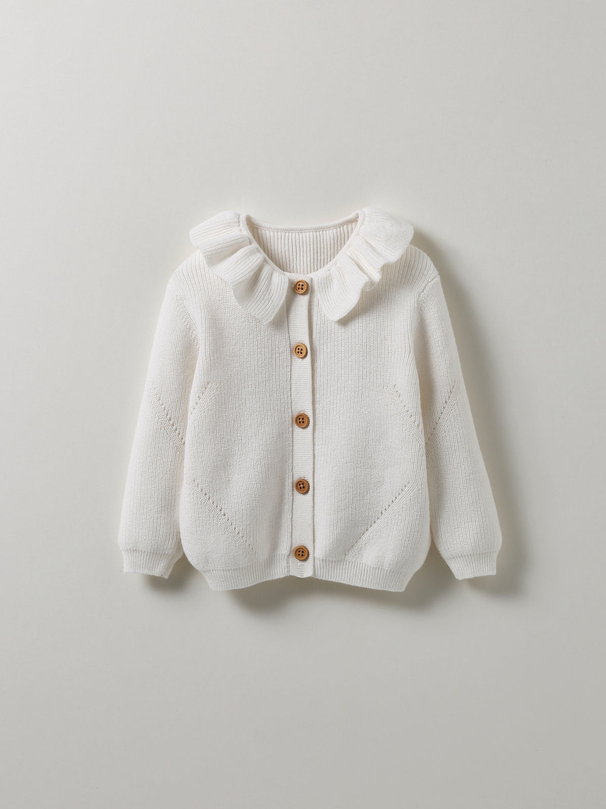 Baby-Cardigan - Bio-Baumwolle und Wolle