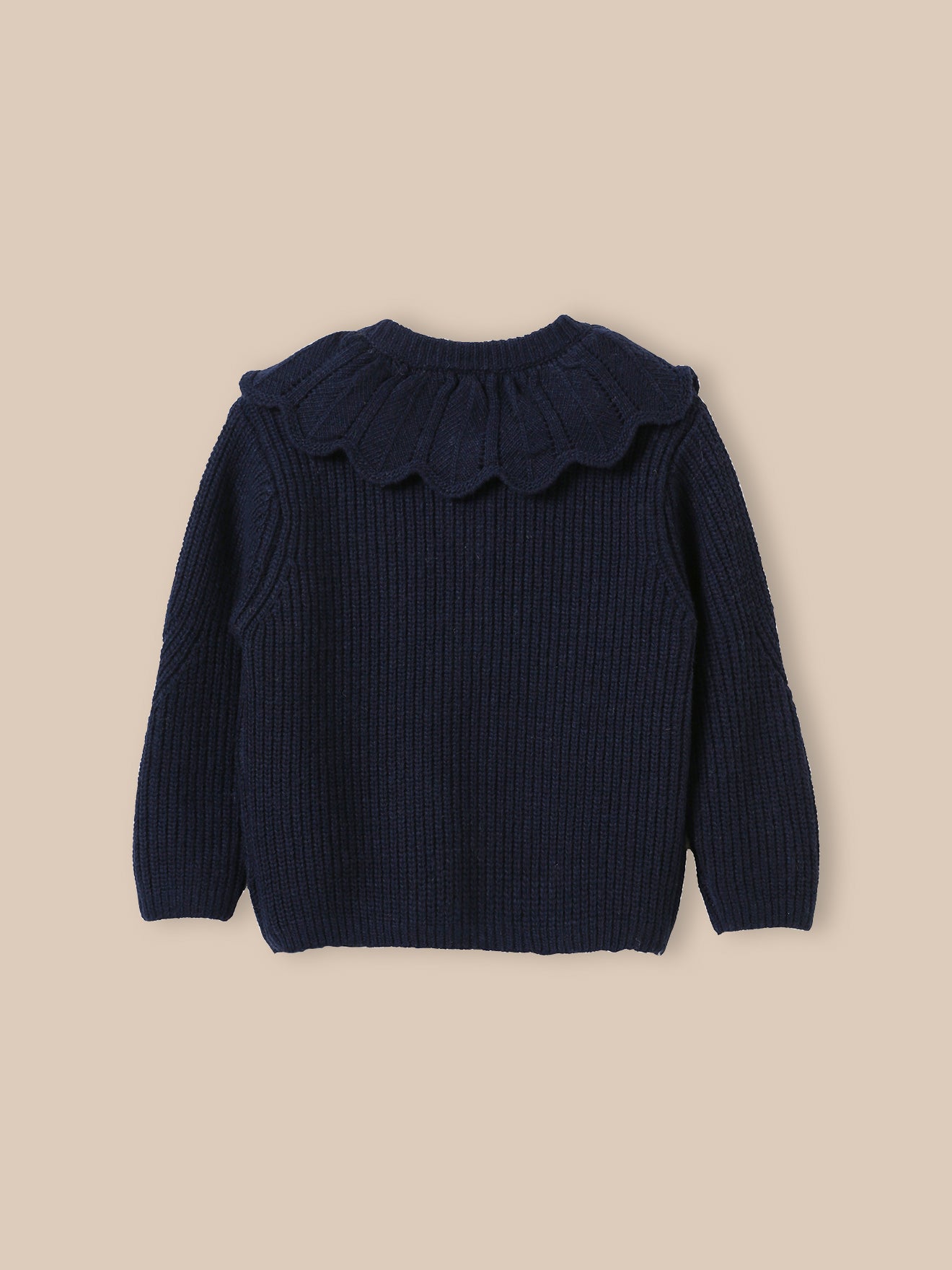 Baby-Cardigan aus Wolle