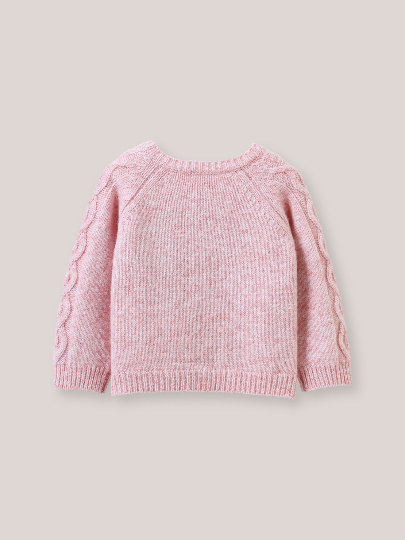 Baby-Strickjacke aus Lambswool