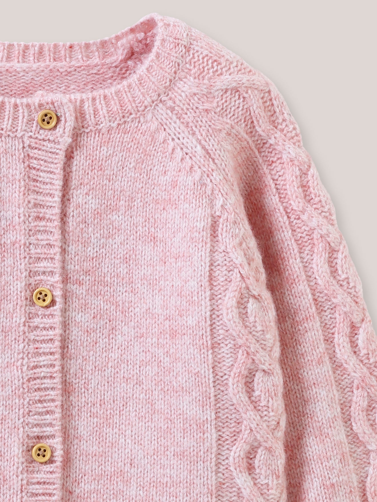 Baby-Strickjacke aus Lambswool