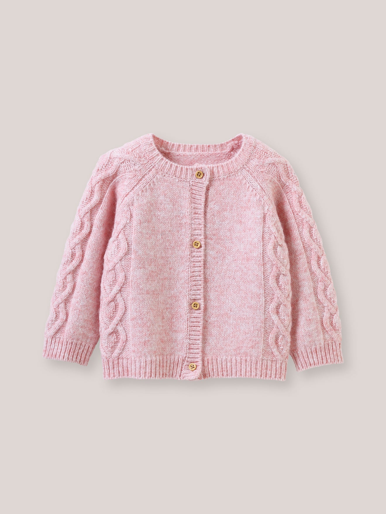 Baby-Strickjacke aus Lambswool