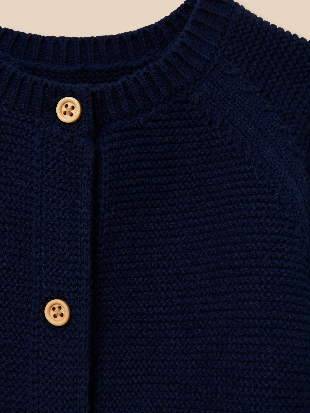 Strickjacke, Baby - Bio-Baumwolle