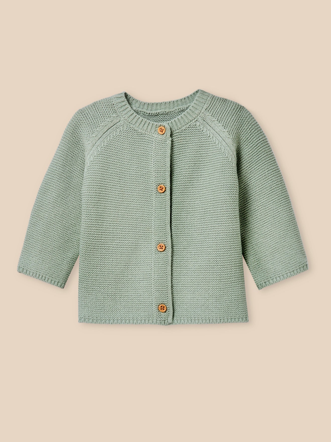 Strickjacke, Baby - Bio-Baumwolle