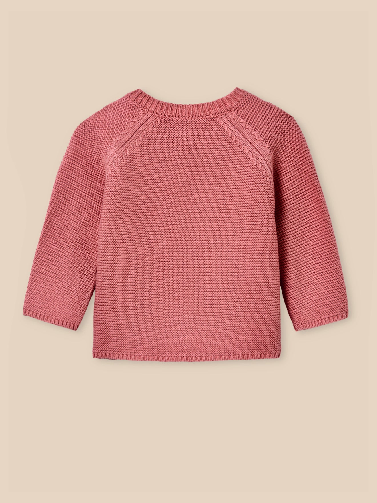 Strickjacke, Baby - Bio-Baumwolle