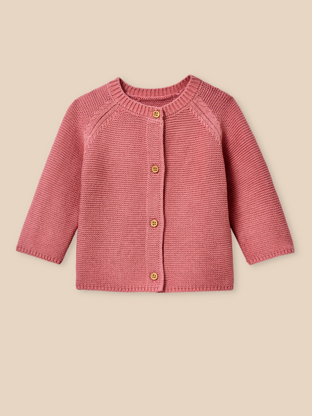 Strickjacke, Baby - Bio-Baumwolle