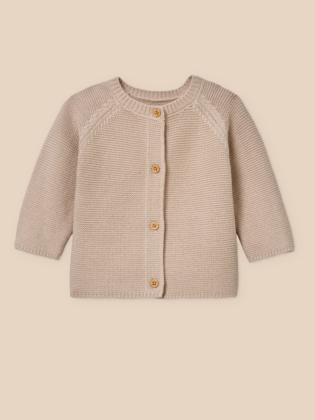Strickjacke, Baby - Bio-Baumwolle