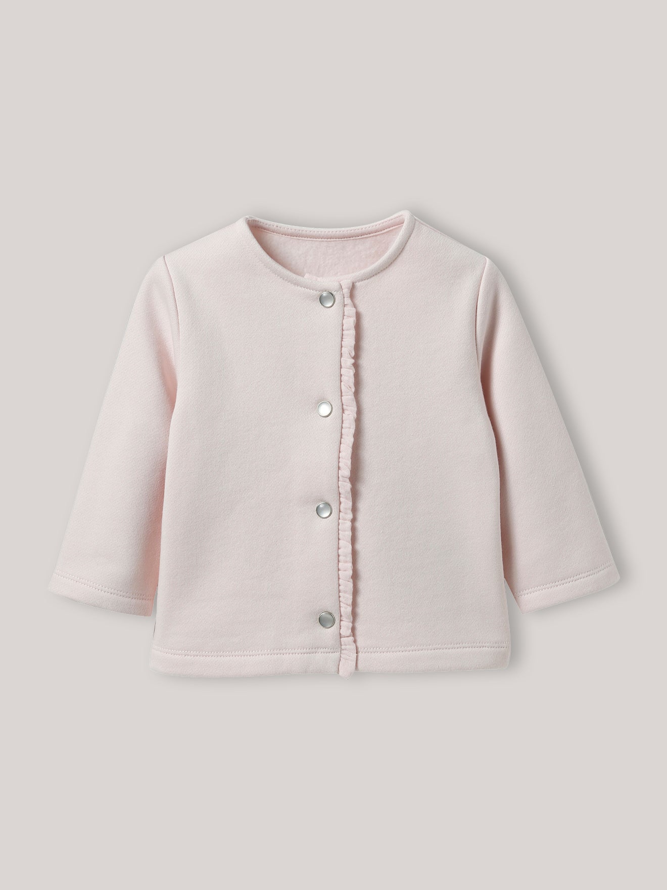 Baby-Cardigan aus Molton – Bio-Baumwolle