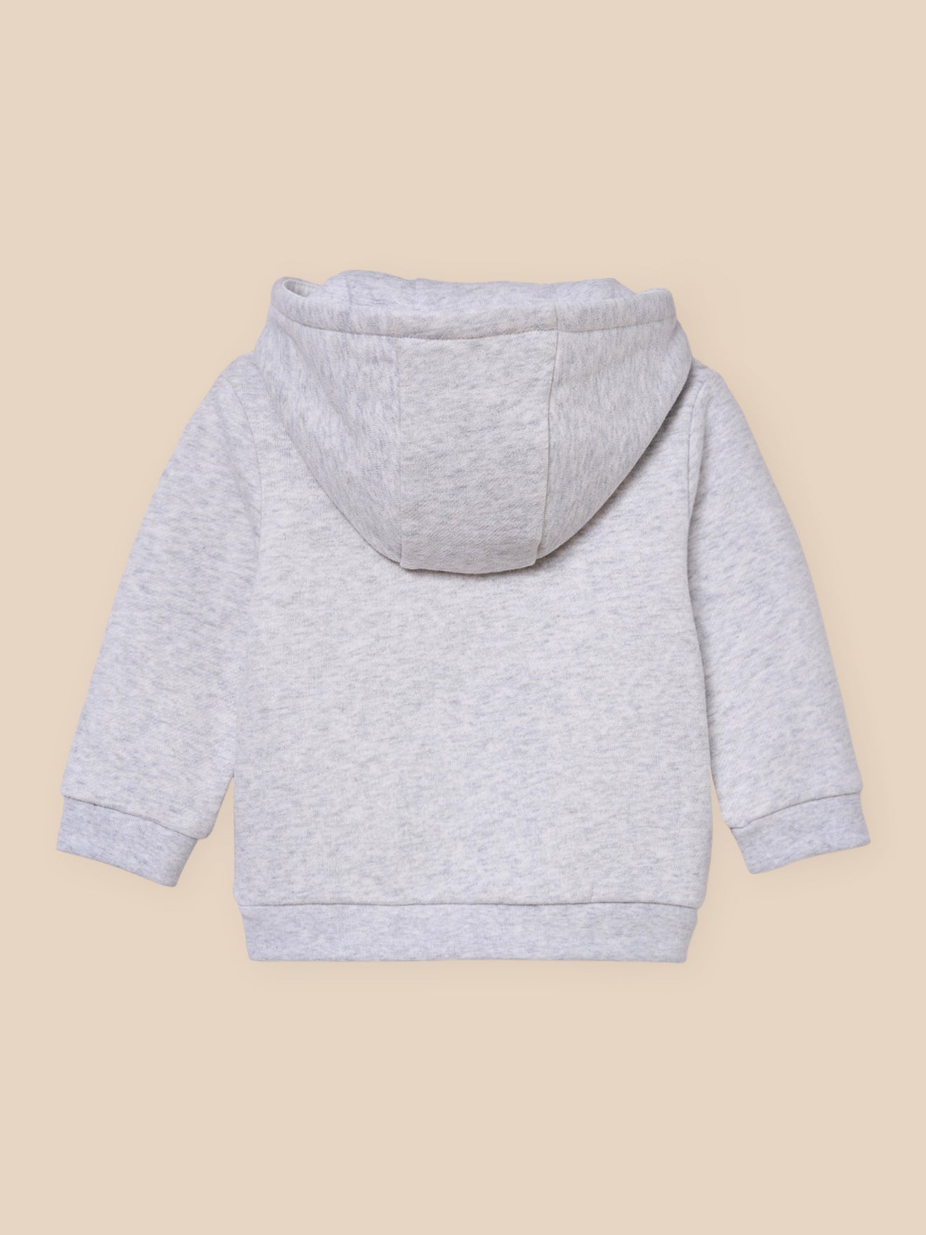 Baby Hoodie mit Reißverschluss - Biobaumwolle