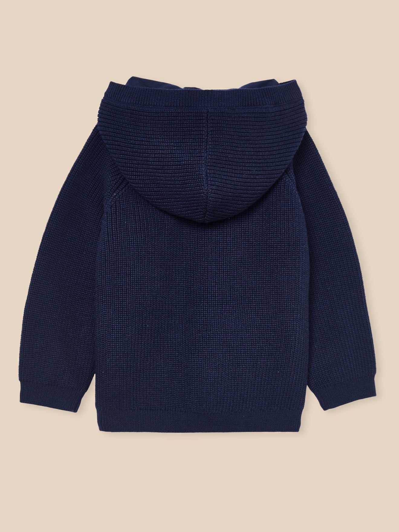 Strickjacke aus Bio-Baumwolle und Wolle Baby